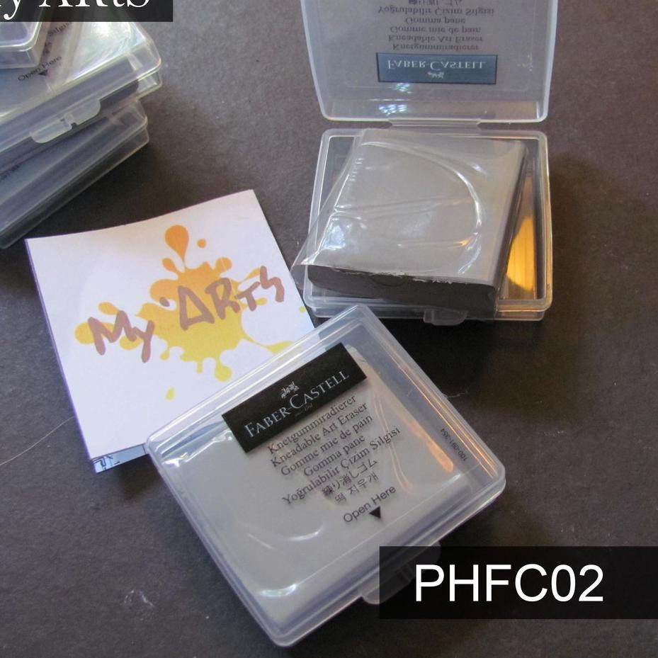 

_ Faber Castell Knetgumi Eraser - Kneadable Eraser - penghapus elastis Premium ★★.