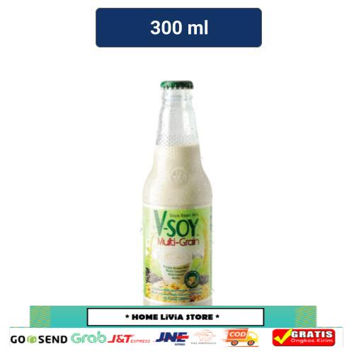 

V-SOY Multigrain Glass Bottle 300 mL