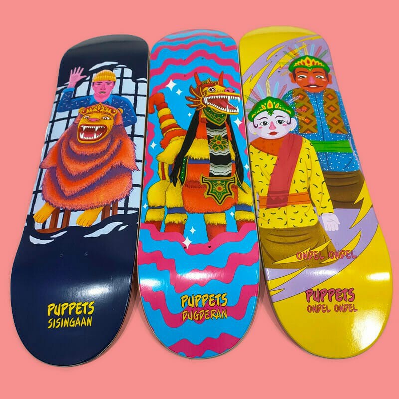 Deck Puppets skateboard