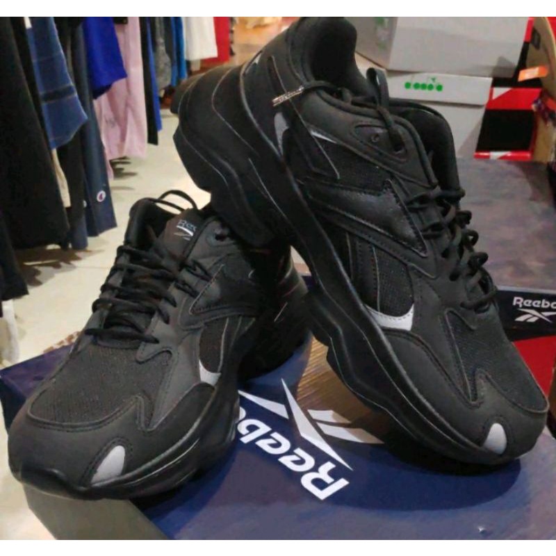 Original sepatu Reebok royal bridge 4 warna hitam ukuran 40/25.5cm 41/26.5cm 42/27cm 43/28cm