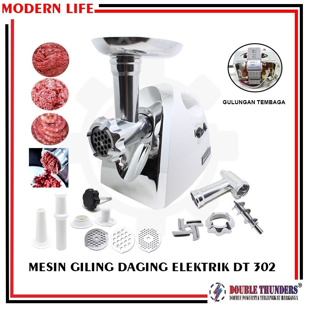 Mesin Giling Daging Listrik / Meat Grinder / Penggiling Daging DT 302