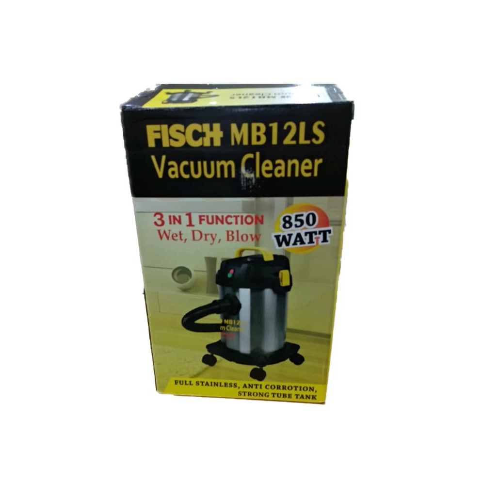 FISCH MB 12 LS Vacuum Cleaner 850 Watt - MB12LS Vacum 3 in 1 850W