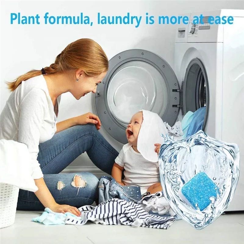 [HH] TABLET SABUN PEMBERSIH PENCUCI TABUNG MESIN CUCI / DEEP CLEANING WASHING MACHINE