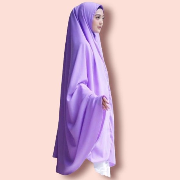 jilbab jumbo XXL non pet non tali