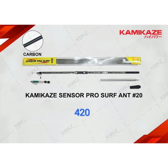 Joran Surf Antena Kamikaze Sensor Pro Surf Karbon 420