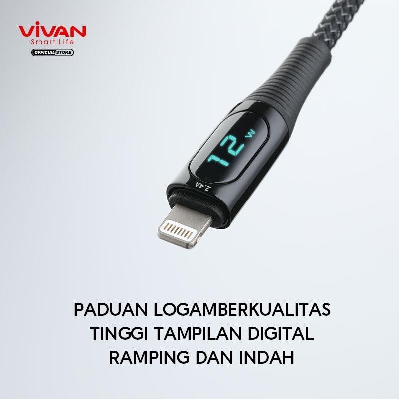 Kabel Data Vivan VIL100/VIC100 - Fast Charging