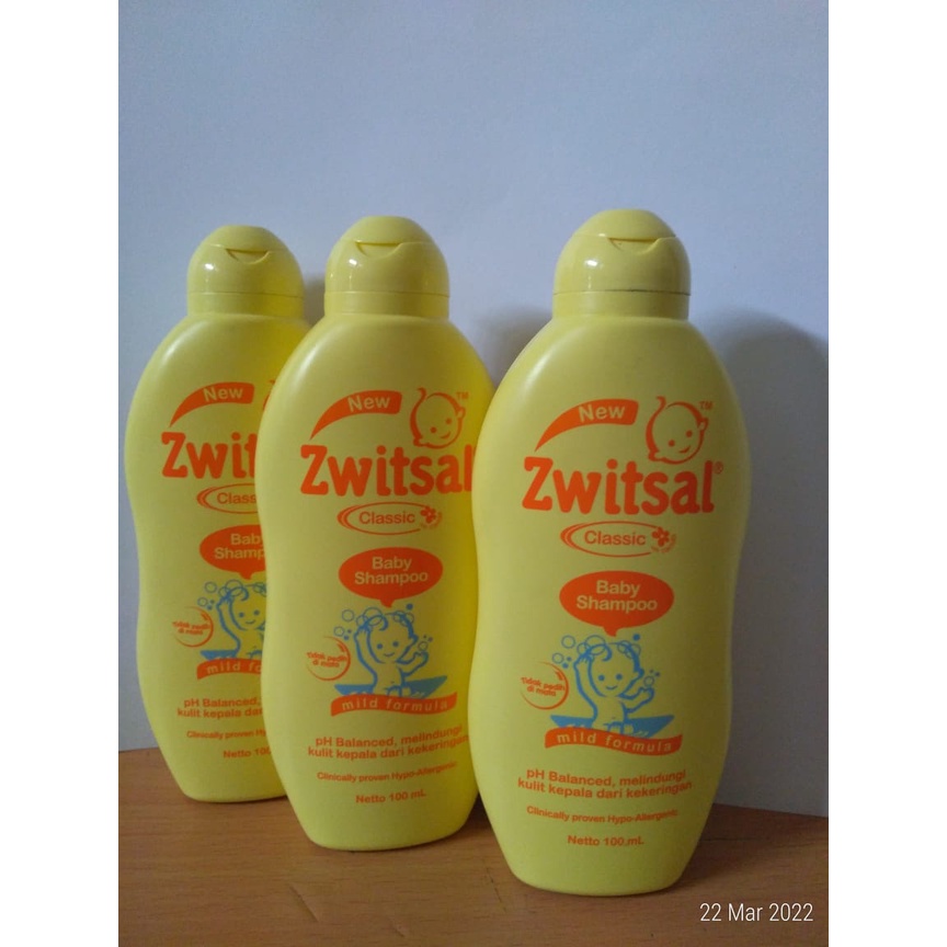 ZWITSAL Aloe Vera Baby Bath Hair &amp; Body 100ml &amp; 200ml Shampoo 100ml membersihkan dengan lembut