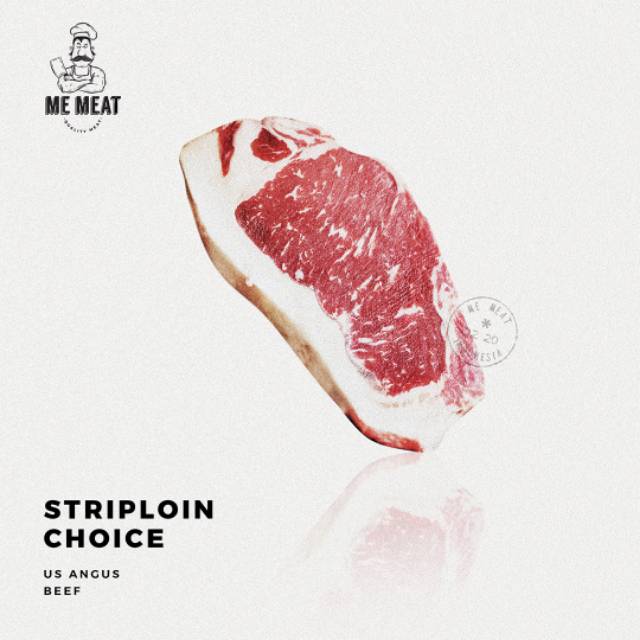 

Striploin Choice - US Angus Beef - Memeat