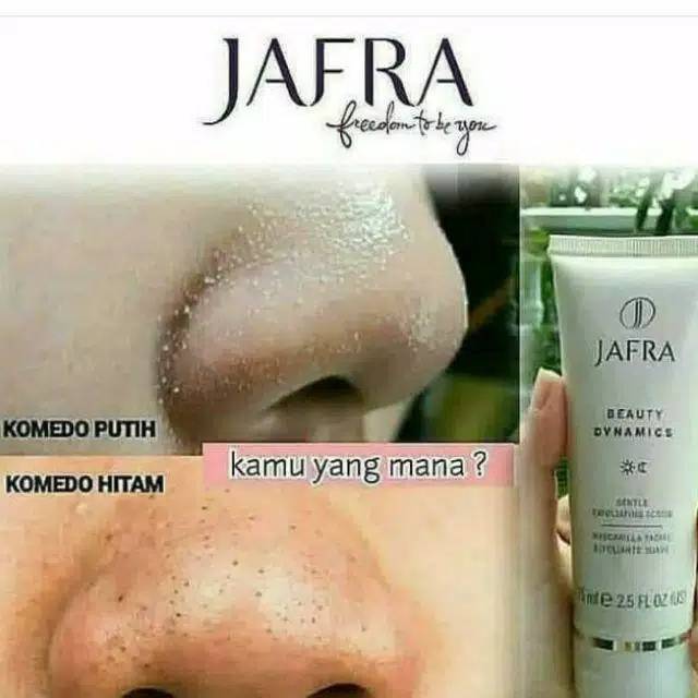 Jafra scrub/ Jafra kosmetic/Perawatan Jafra/ Jafra/ Jafra Gentle Exfloating Scrub