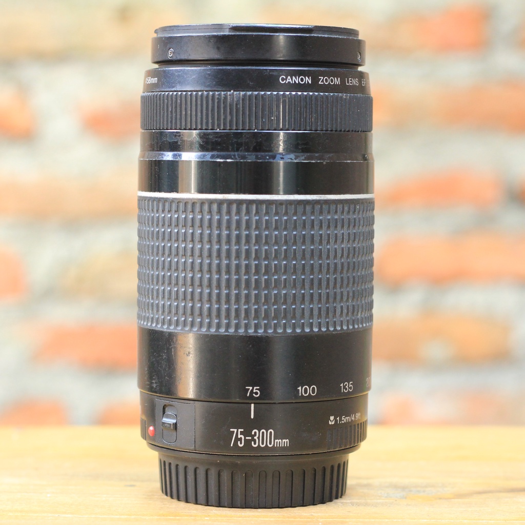 Lensa Tele Canon 75-300 Second