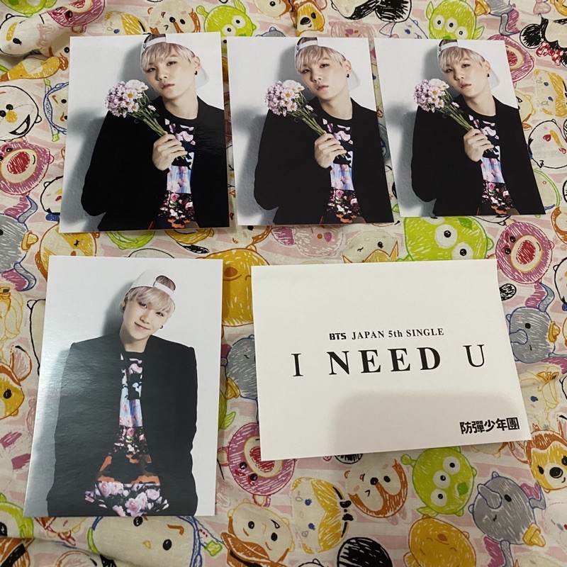 BTS Suga I Need U Japan Shibuya Marui Photoset