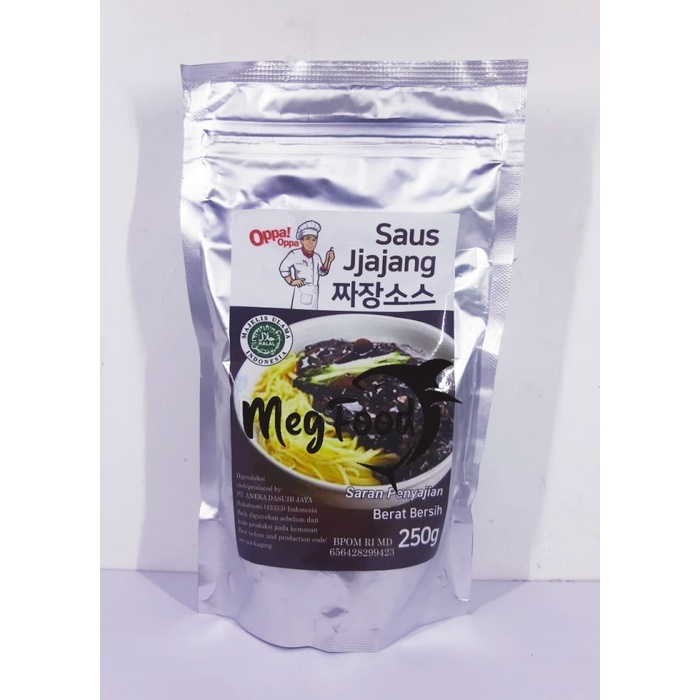 Saus Jjajang Halal Pasta Kedelai Hitam / Saus jajangmyeon - 250 Gr