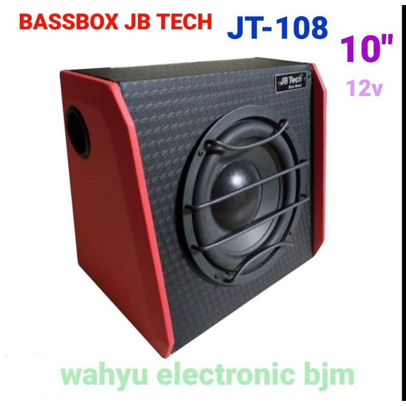 JB TECH Bass Box JT-108 #Ready Stock langsung pesan#