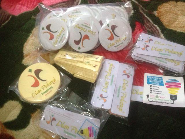 Stiker Transparan 4x1 Cm