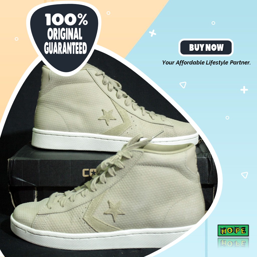 Original Second Converse Pro Leather 76 Mid - Vintage Khaki