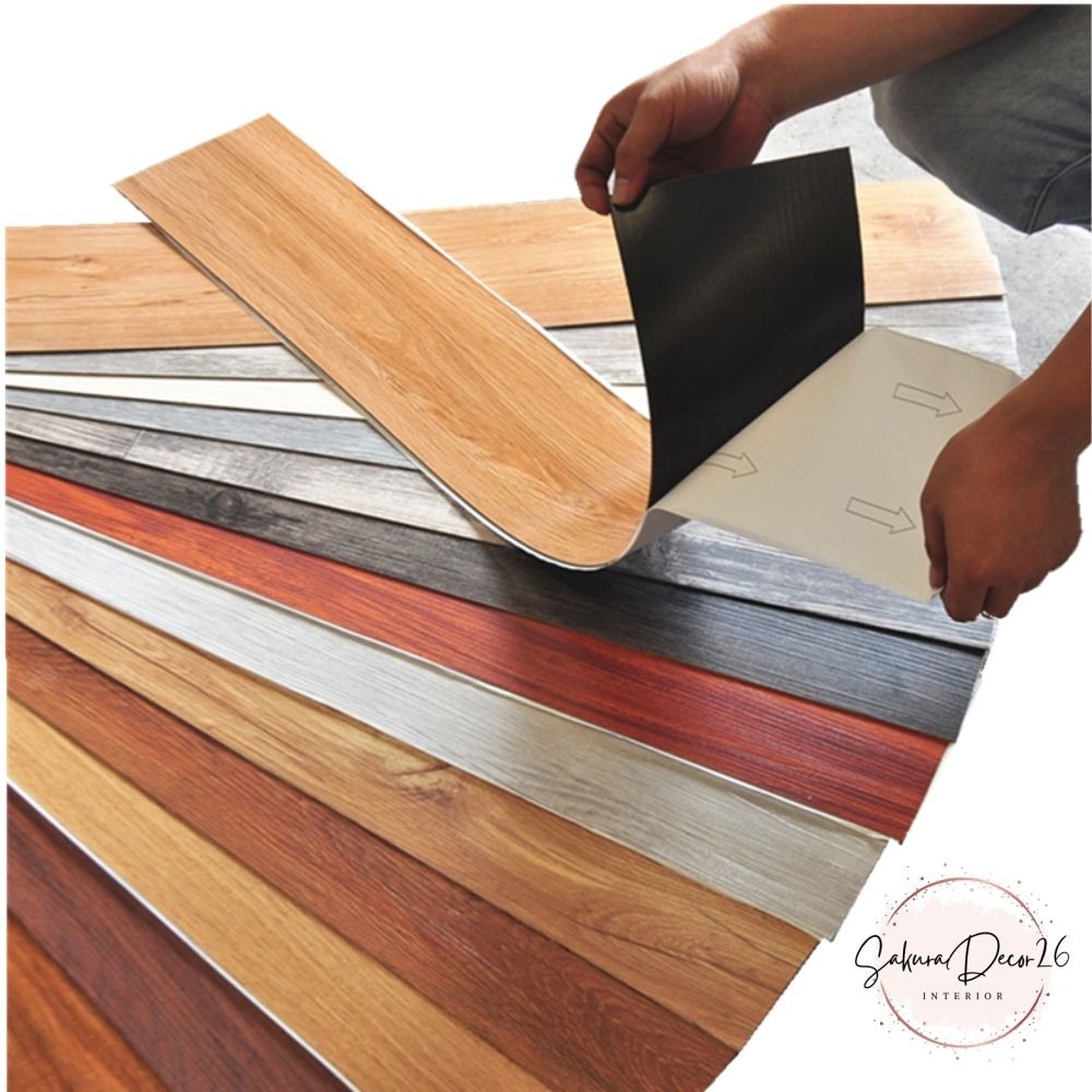 Jual Vinyl Lantai Wallpaper Lantai Sticker Lantai Vinyl Vynil Kayu