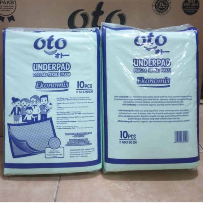 Underpad  OTO PERLAK  Disposable Pad / Pet Pad/ Alas Popok (1 Packs 10s)