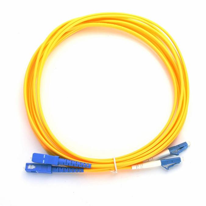 Trendi Patchcord Sc-Lc Upc Fiber Optic Patch Cord Sc-Lc Upc Duplex -1M Murah
