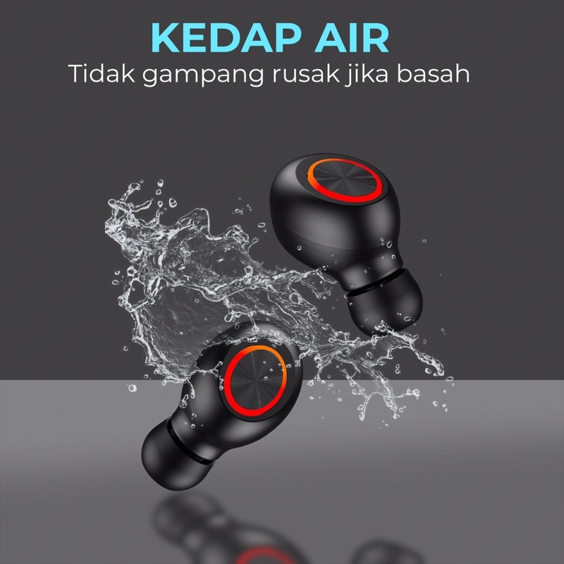 earphone wireless veger ve-26