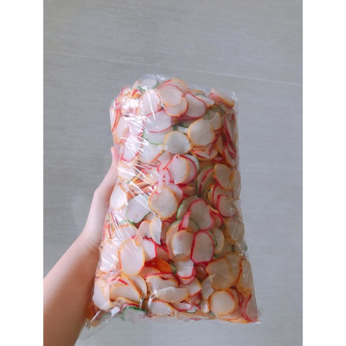 

Kerupuk Bawang / Seblak Mentah Warna Warni Super Gurih Lezat 1kg
