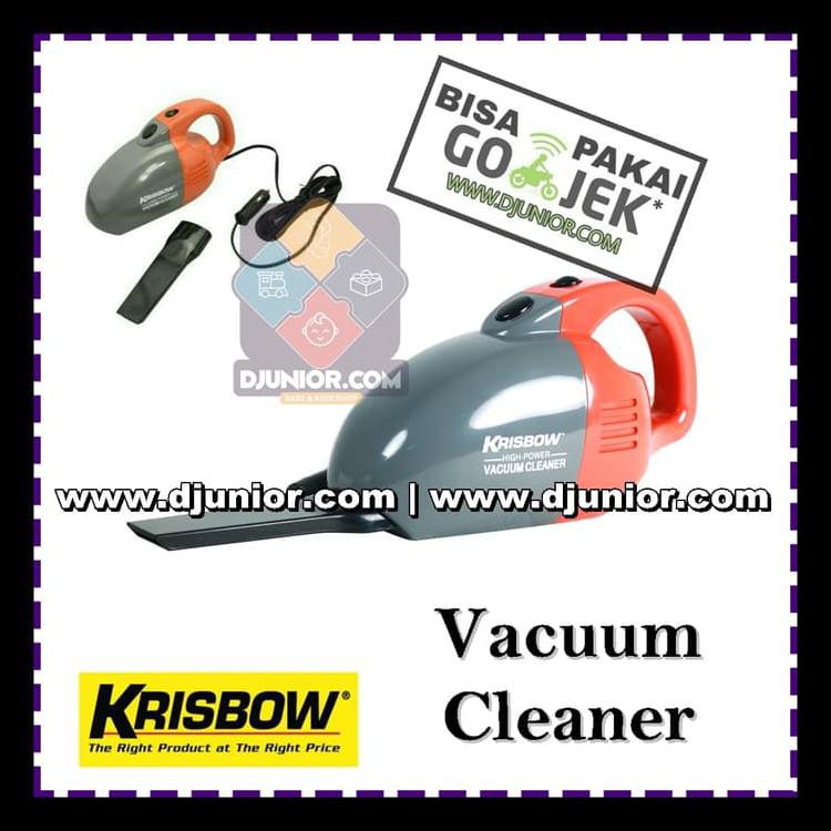 Krisbow - Vacuum Cleaner Mini 12V / Vacum Penghisap Sedot Debu Mobil