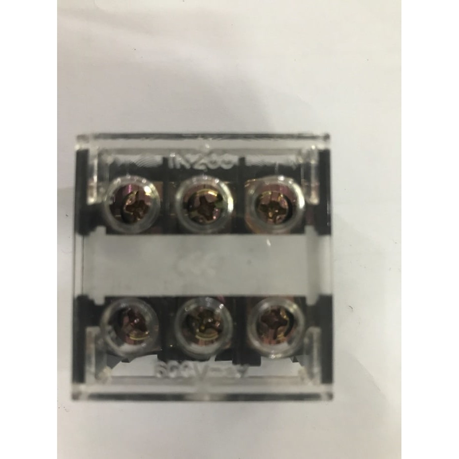 Terminal Block / Terminal Blok IN 20BK / 30A 3 Pole / T Blok 30Ampere 3 Pole IN20 BK