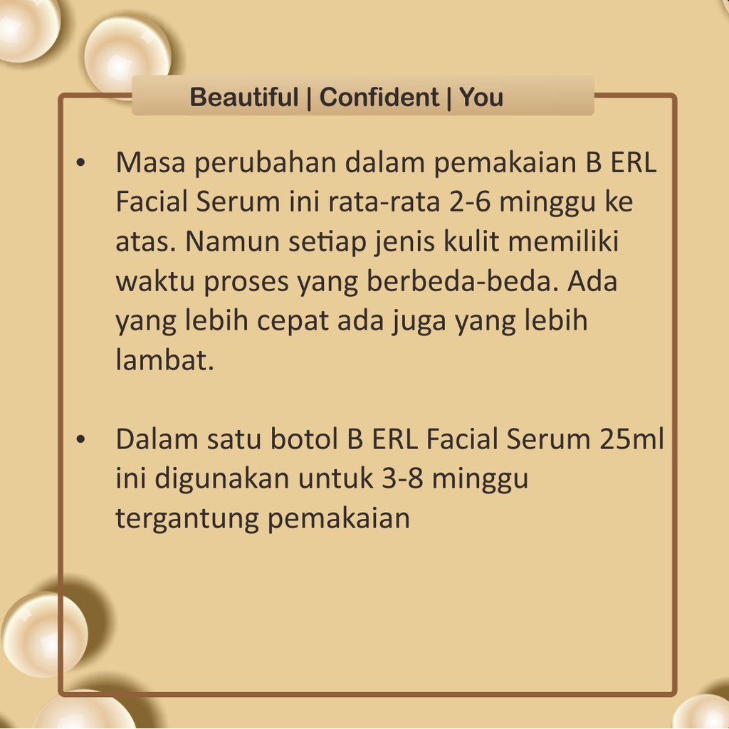 B Erl Serum Wajah Serum Glowing Serum Wajah Glowing BPOM Serum Berl Serum Serum Wajah