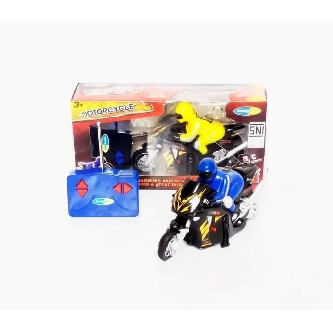 Remote control-RC motorcycle Racing Speed Homy Ped biru merah