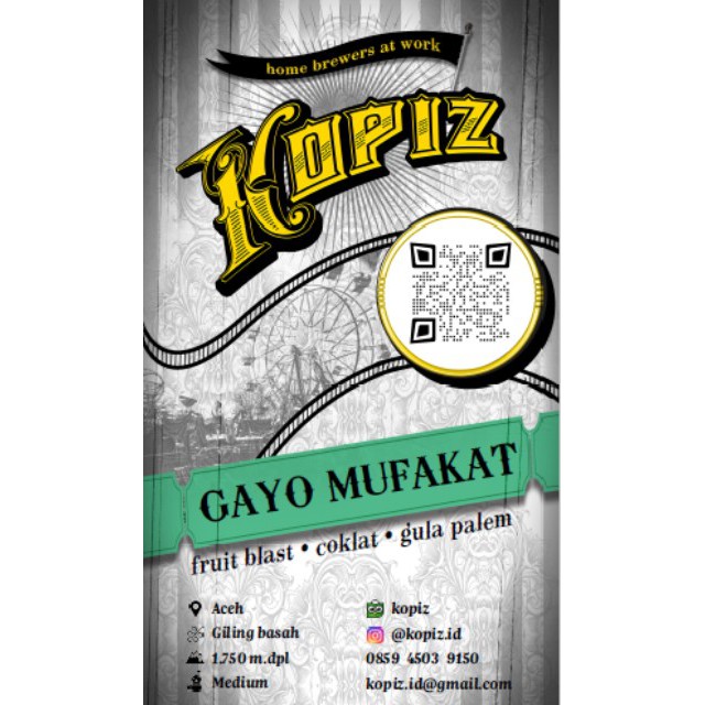 

Kopi Gayo Mufakat 250 gram