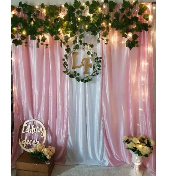 [KODE Y0349] Paket photobooth lamaran nikahan lengkap / dekorasi lamaran / dekorasi tunangan (PAKETD