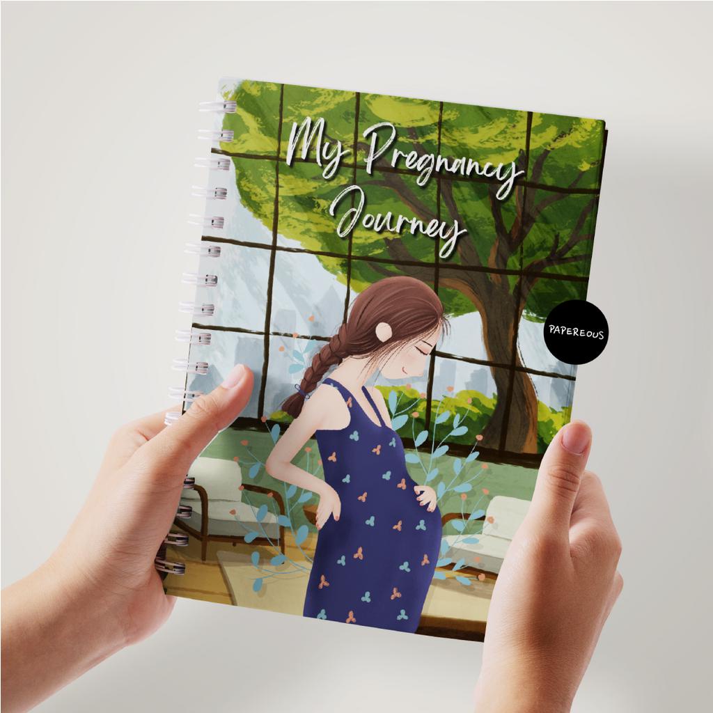 

PREGNANCY JOURNAL / PREGNANCY PLANNER / BABY JOURNAL / MEMORY BOOK - NAVY BLUE