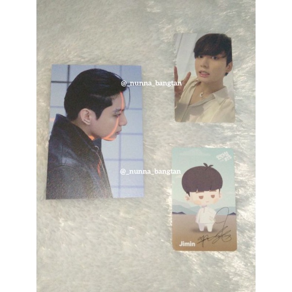 WTT Want To Trade PC ITS / In The Seom Jimin Photocard Postcard Proof Compact Jungkook JK All to Tae