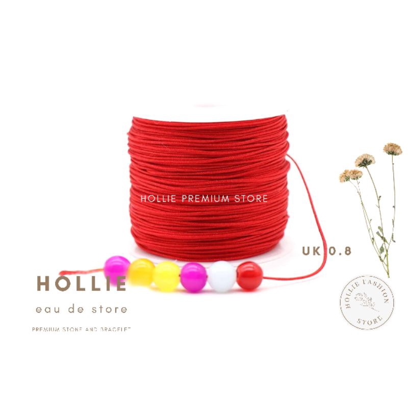 10 meter Tali Gelang Kur / Shambala Tali macrame Benang Untuk Membuat Gelang Kalung Tasbih