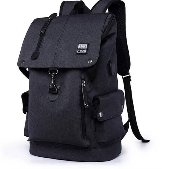 [KODE BARU 4] TAS PRIA RANSEL PUNGGUNG MURAH I1Q5 TUMI Alpha Bravo Kelley Sling Blac sling bag leba