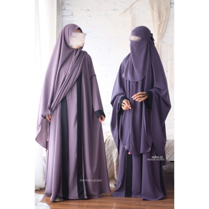 abaya gamis set huur by sidra