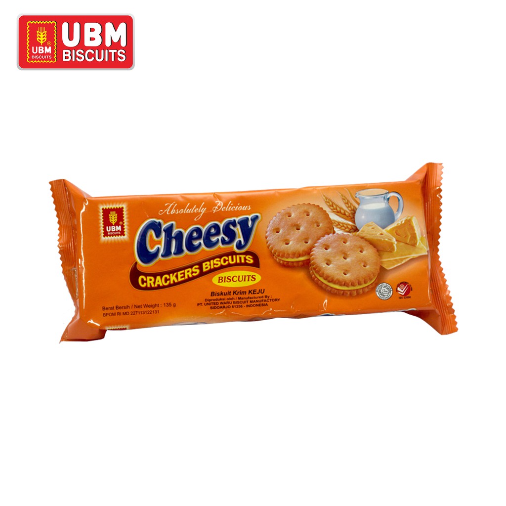 

UBM Biscuits Cheese Crackers 135g