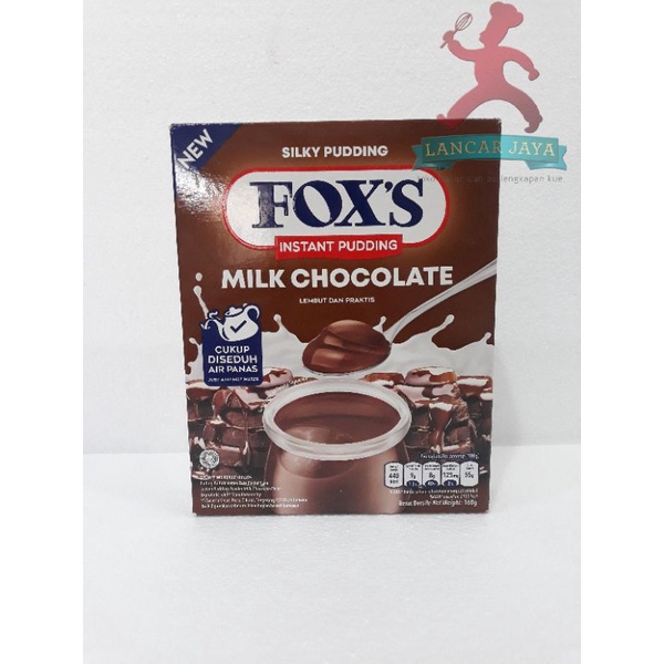 

Foxs Instant Pudding Silky Coklat 160gr