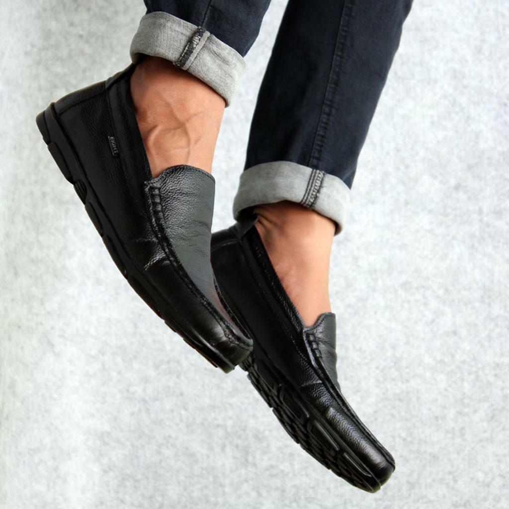 Sepatu Pantofel PRIA KULIT ASLI Chafra TOTO Slip On Formal Casual Kulit Pria Kantor Guru PNS - Sepatus Lip onFormal Nyaman Murah Berkualitas Pansus Kulit