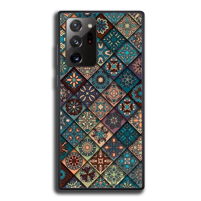 Case Casing Softcase Cover Samsung Galaxy Note 8 9 10 20 Pro Ultra Lite Batik B0756