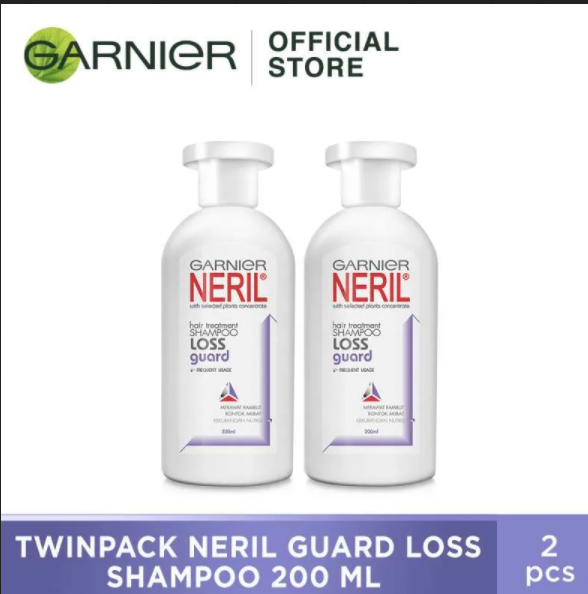 Garnier Neril Shampoo Loss Guard - 200ml - 2 Pcs