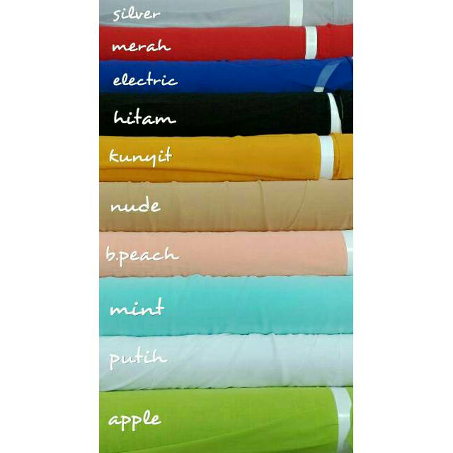 Kain ceruti chiffon lebar 150cm meteran