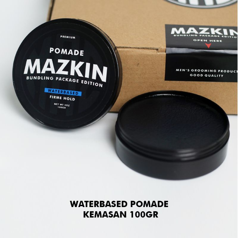 HAMPERS COWOK KADO BOX | PAKET POMADE MAZKIN WATERBASED | Hadiah keren