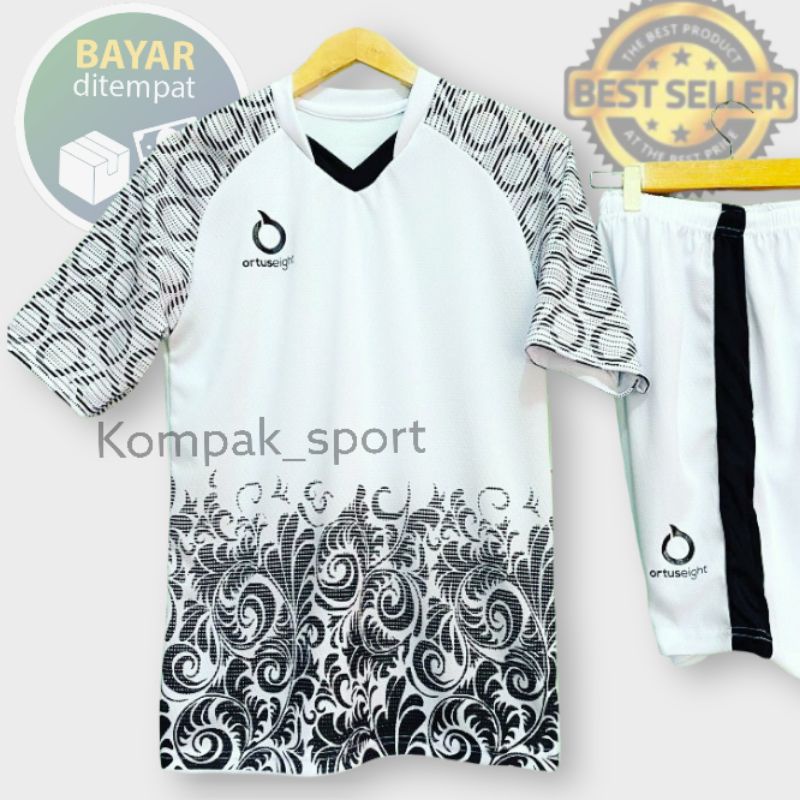 set olahraga remaja dewasa baju sepak bola futsal voli tenis badminton pria wanita bulutangkis volly dll jersey