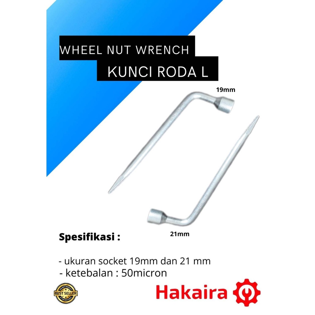 KUNCI RODA L 19mm | WHEEL NUT WRENCH 19mm