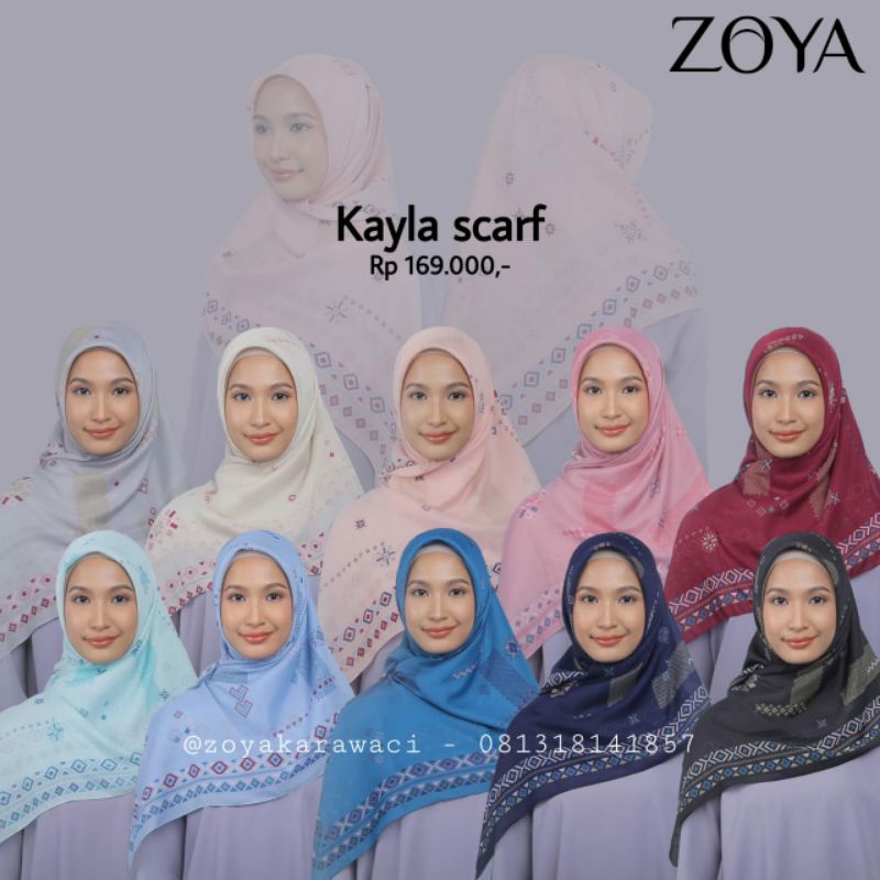 ZOYA KAYLA SCARF MOTIF