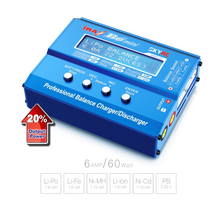 Skyrc Imax B6 Mini Charger (Original) - 9E5793 - Original Asli