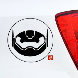 

stiker baymax robot big hero keren murah lucu sticker cutting tangki 1
