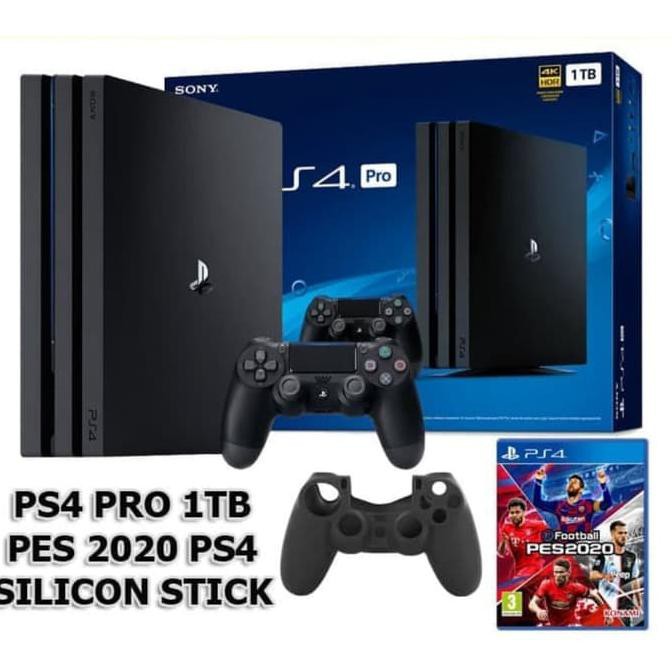 Sony Ps 4 Pro 1 Tb + 1 Stick + 1 Game Garansi Resmi Sony Indonesia