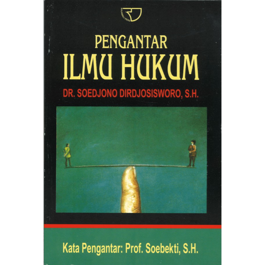 Buku Original Pengantar Ilmu Hukum Soedjono Dirjosisworo