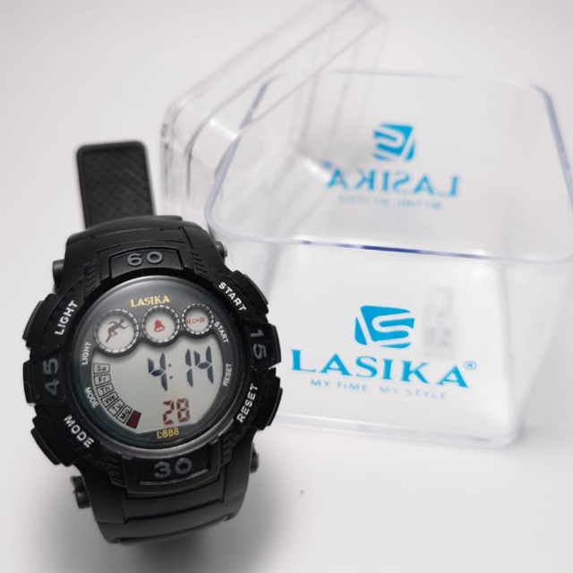 Jam Tangan Anak SD remaja LASIKA asli sporty digital anti air ada led